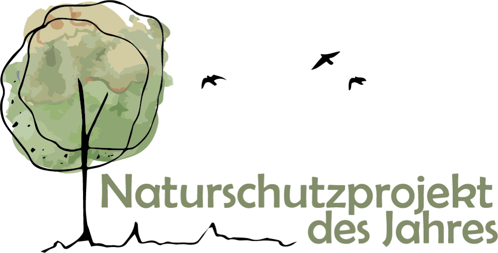 Logo Naturschutzprojekt des Jahres